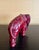 Hollywood Regency Hollywood Regency Elephant, Circa 1960s, in Cinnabar Red For Sale - Image 4 of 7