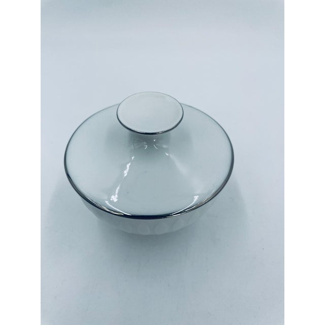 Tapio Wirkkala Porcelain Lanzette Sugar Bowl by Tapio Wirkkala for Thomas, 1965 For Sale - Image 4 of 8