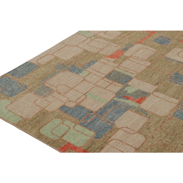 Not Yet Made - Made To Order Rug & Kilim’s Multi Colored Abstract Geo Rug, 4x6 For Sale - Image 5 of 8