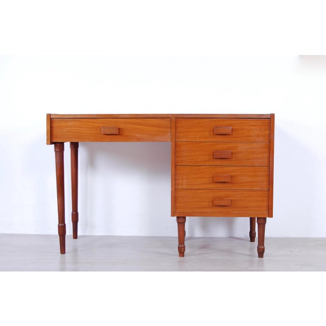 Mid-Century Modern Italian Writing Table, 1960s For Sale - Image 3 of 18