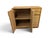 Wood Wicker Cabinet with 3 Doors and 2 Drawers, 1970s For Sale - Image 7 of 12