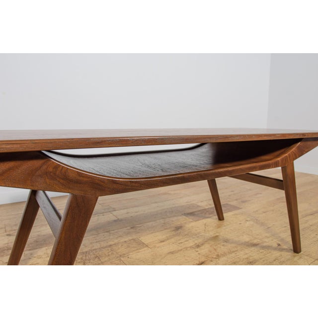 Wood Mid-Century Teak Coffee Table, Denmark, 1960s For Sale - Image 7 of 12