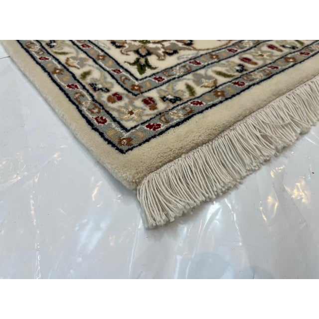 Indo Persian Nain , 8'3" X 10'3" For Sale In New York - Image 6 of 6