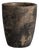 Mid 20th Century France Black Concrete Planter For Sale