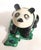 1900s Imperial Carved Hardstone Panda on a Malachite Base For Sale In Miami - Image 6 of 11