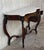 French 19th French Regency Carved Walnut Console Table With Drawer For Sale - Image 3 of 13