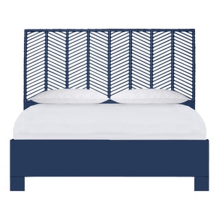 Liam Standard Bed King - Navy For Sale