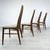 1960s Niels Koefoed Eva Dining Chairs - Set of 4 For Sale - Image 5 of 15