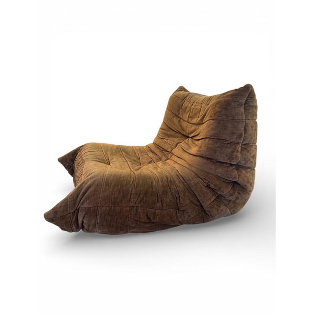 1970s Vintage Togo Fireside Chair by Michel Ducaroy for Ligne Roset, 1978 For Sale - Image 5 of 13
