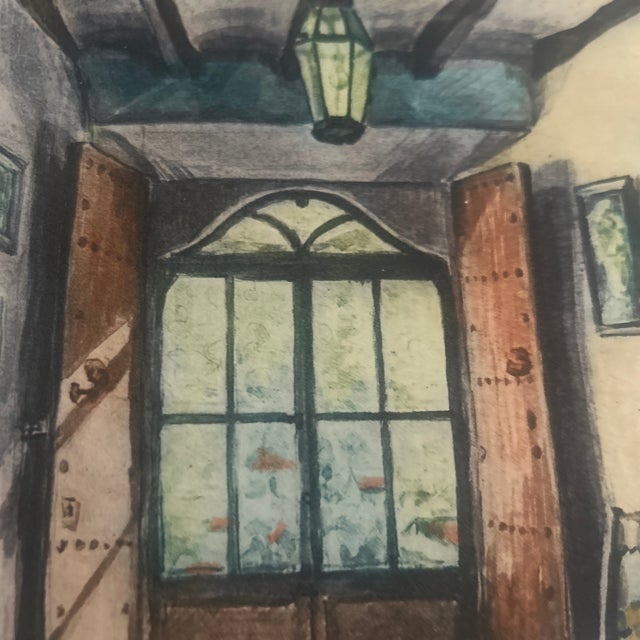 Mid 20th Century Vintage “Untitled-Interior” Print by Marcel Julien Baron For Sale - Image 5 of 7