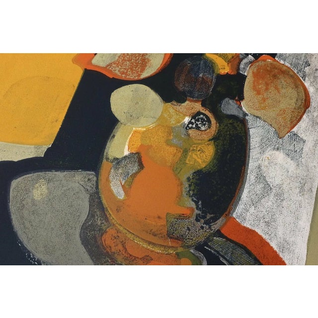 Minaux Original Lithograph Le Grand Bouquet 1966 Signed & Numbered For Sale In Los Angeles - Image 6 of 6
