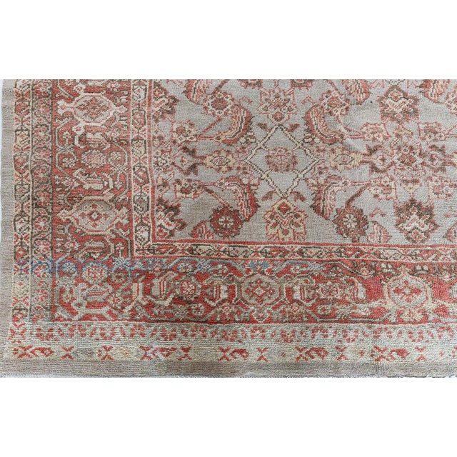 Turkish Ghiordes Rug 10'5" × 13'7" For Sale - Image 4 of 8