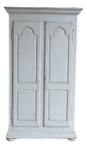 late 20th Century Country French Painted Armoire