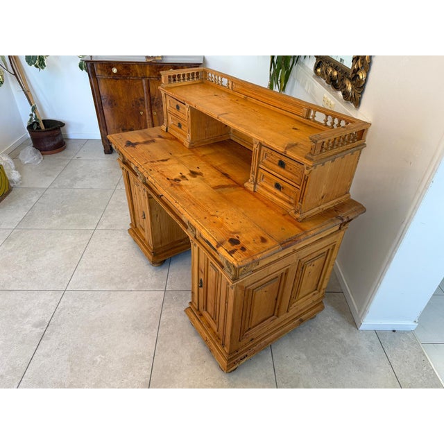 Gründerzeit Secretary in Softwood For Sale - Image 14 of 18
