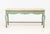 Wood Niermann Weeks French Provincial Style Painted Wood Console Table For Sale - Image 7 of 8
