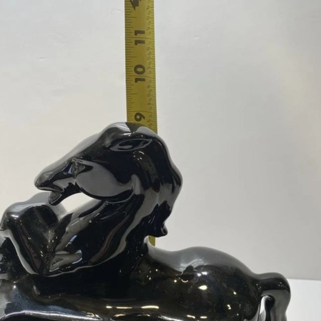 1950s Vintage Ceramic Horse Planter Mid Century Modern For Sale - Image 5 of 12