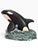 Vintage 1990 Sandicast #286 Orca Whale Sculpture, Sandra Brue For Sale - Image 4 of 7