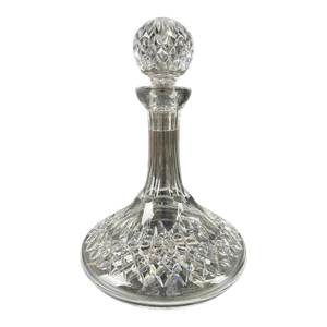 Waterford Crystal Ship Captain Decanter W/ Stopper