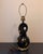 Ceramic Vintage Sculptural Black & Gold Ceramic Lamps, Companion Pair, Mid-Century Atomic Era For Sale - Image 7 of 10