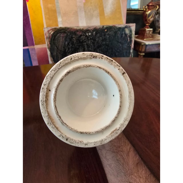 Antique Paris Porcelain Large Tea Pot Jacob Petit Style For Sale In Boston - Image 6 of 7