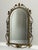 1920s Oscar Bach Gilded Iron Console and Beveled Mirror Set With Black Marble Top, Attributed For Sale - Image 11 of 18