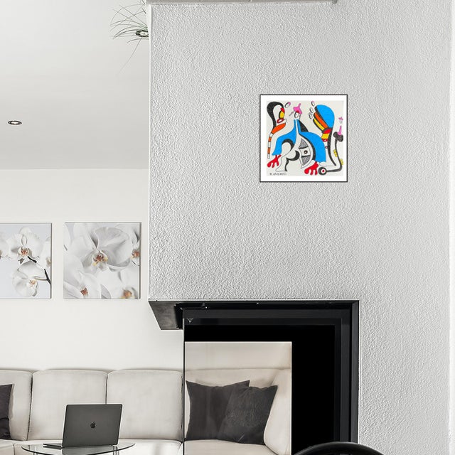 We Are One in Three Colors feels like a gathering of spirits, shapes, and energies that meet in perfect harmony. The...