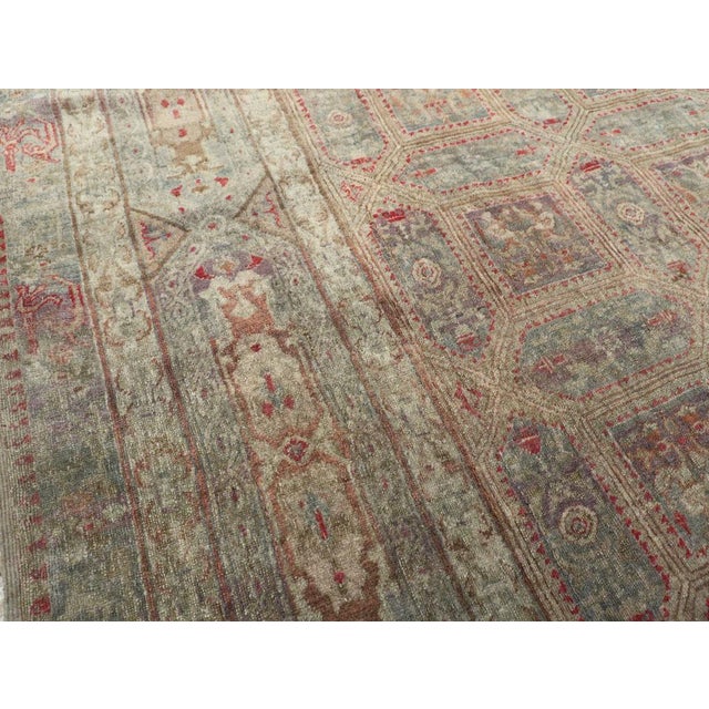 Galerie Shabab Collection Early 20th Century Handmade Turkish Herekeh Accent Rug For Sale In New York - Image 6 of 11