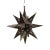 Vintage Moravian Tin Star Pendant Light Medium For Sale