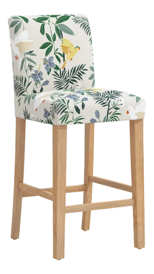 Bar stool in Belize Chinoiserie Cream