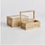 Woven Rattan Boxes - Set of 2 Dimensions: Large: 16 x 10 x 7.25 - Small: 13.75 x 8 x 6 In a traditional wrapped rattan,...