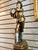 Vintage 1950s Figure Playing Flute Lamp For Sale - Image 4 of 12