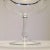 Platinum Rim Floral Etched Crystal Pedestal Bowl For Sale In Sacramento - Image 6 of 11