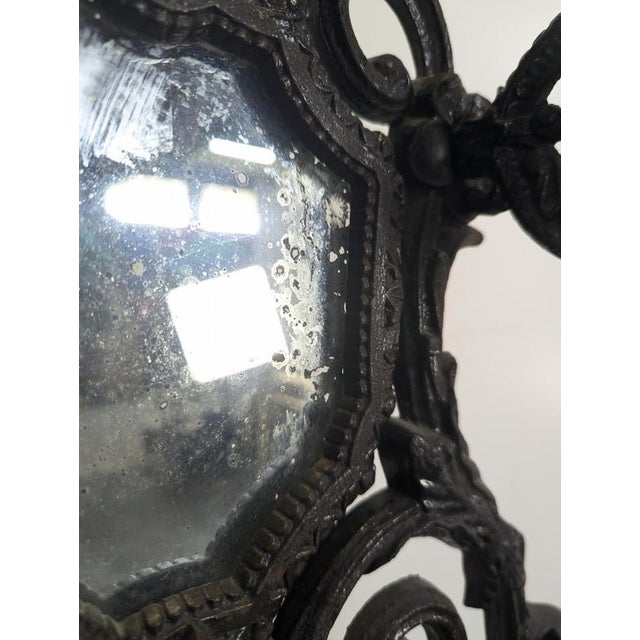 Metal Cast Iron Coat Rack For Sale - Image 7 of 8