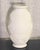 Contemporary Global Views Monumental Sculptural White Ceramic Vase, Geometric Relief, 23” For Sale - Image 3 of 10