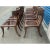 Mid-Century Modern Klismos Style Solid Walnut Dining Chairs -Set of 10 For Sale - Image 3 of 8
