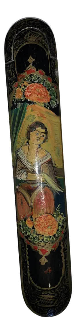 20th Century Qajar Lacquer Pen Box, Persia