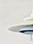 Metal Large Vintage Danish Form-Light Pendant Lamp in White and Cobalt Blue, Denmark, 1970s For Sale - Image 7 of 18