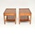 A very well made and useful pair of antique Georgian style yew wood side tables. They were made in England, and date from...