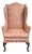 Southwood Traditional Wingback Chair With Carved Cabriole Legs - For Reupholstery For Sale