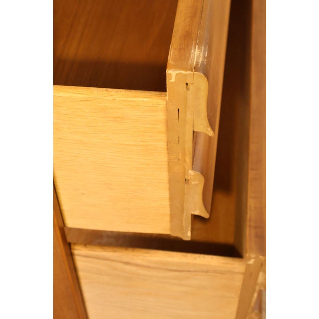 American of Martinsville Mid Century Modern Walnut Tall Chest For Sale In Philadelphia - Image 6 of 18