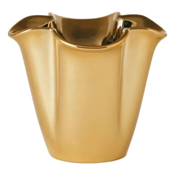 AERIN Gilded Clover Small Vase For Sale
