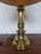 Metal Vintage Brass Stiffel Table Lamp W/ Pleated Shade For Sale - Image 7 of 10