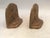 Metal Art Deco Gilt Bronze "End Of The Trail" Bookends, c. 1930s For Sale - Image 7 of 10