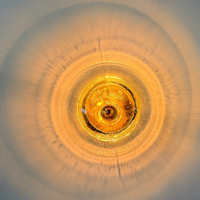 Bubble Glass Gold Ceiling or Wall Lamp from Hoffmeister, 1970s For Sale - Image 3 of 13