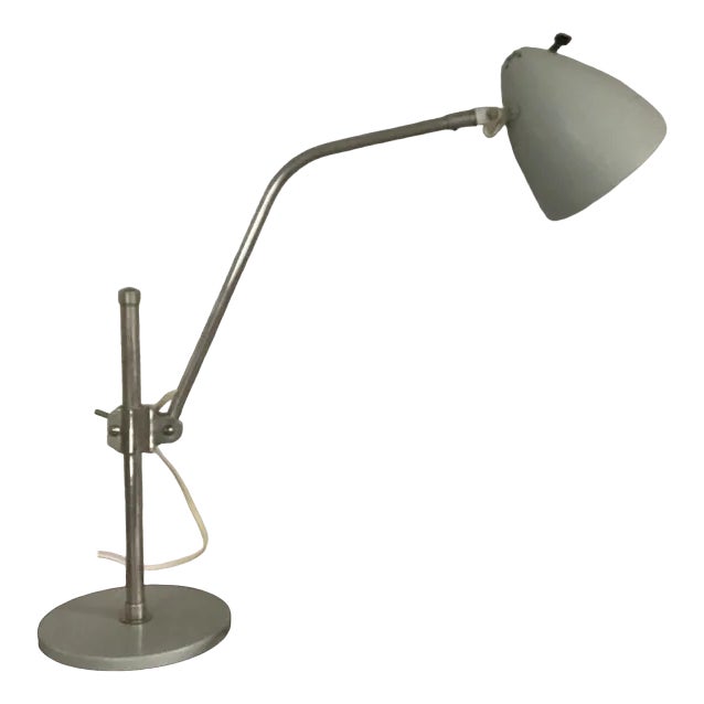 Desk Table Lamp by H. Th. J. A. Busquet for Hala, Netherlands, 1950s For Sale