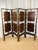 Mid-Century Modern Vintage Art Deco 4 Panel Teak Wood Floating Panel Freestanding Room Divider For Sale - Image 3 of 10