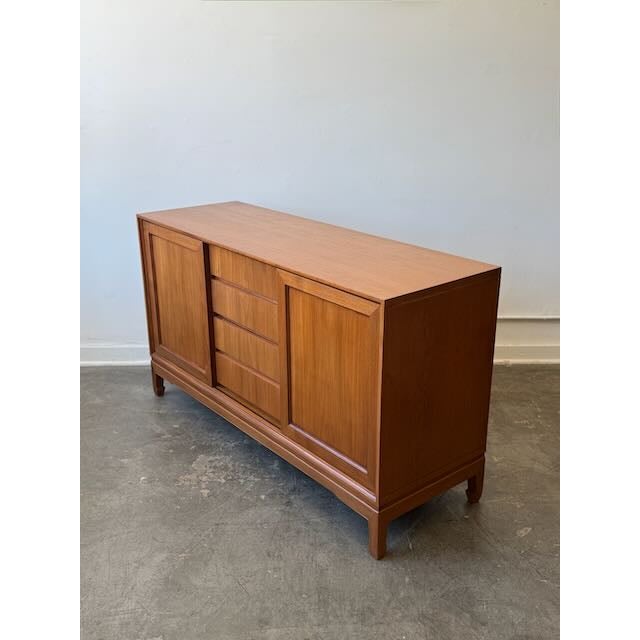 Vintage Teak Credenza by Shanghai Furniture Factory For Sale - Image 14 of 17