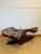 We are very pleased to offer this monumental redwood burl live edge sculptural coffee table, USA, circa 1970s. This...