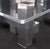 Cityscape Aluminum Base Lucite Rectangle Top Rounded Corners Coffee Table For Sale - Image 10 of 12