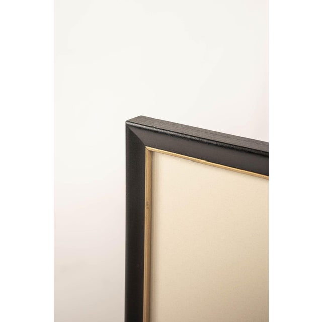 Framed 15th Century Illuminated Book of Hours Manuscript For Sale - Image 4 of 5